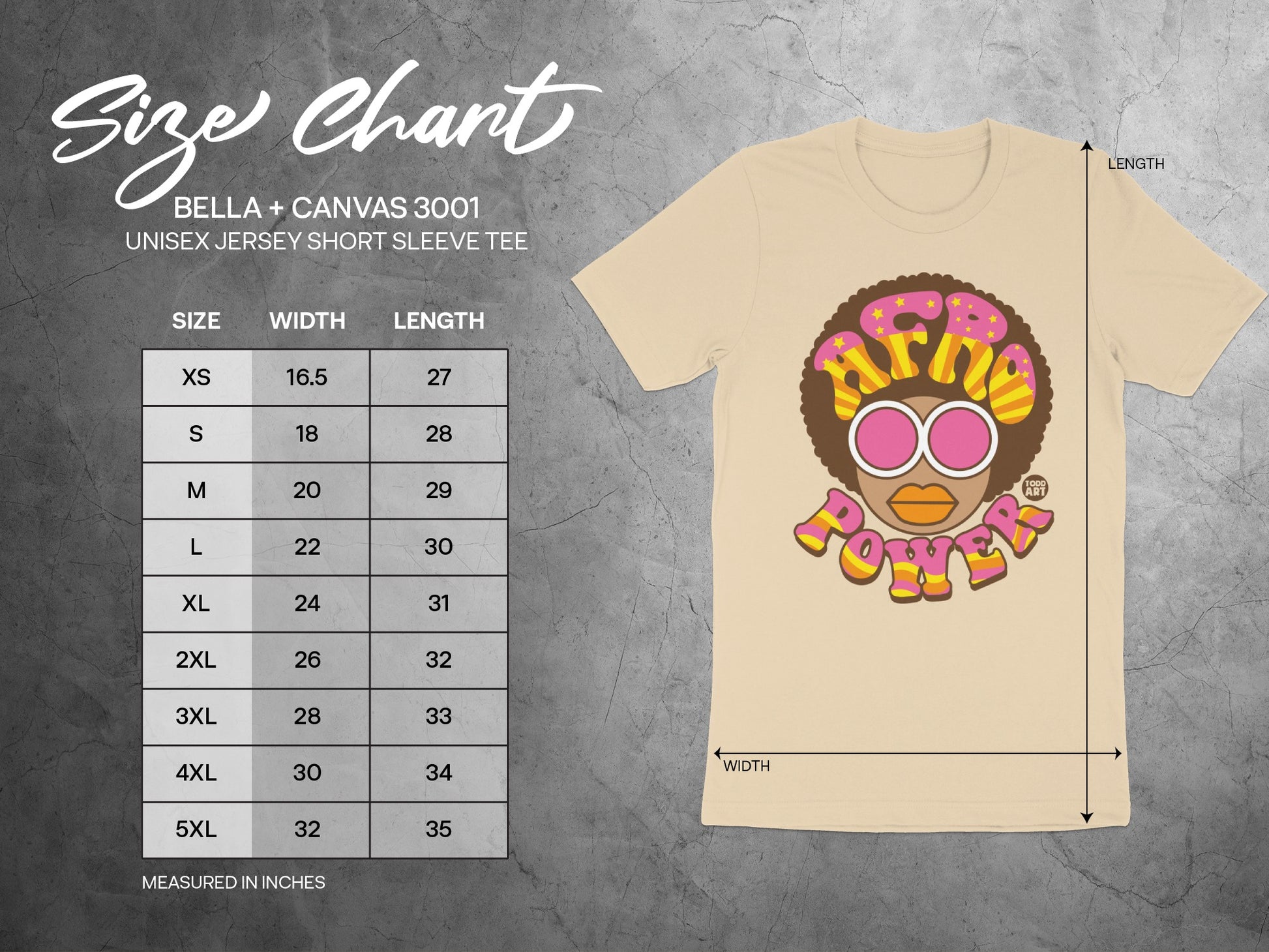 Groovy Afro Power Graphic Tee with Unique Design