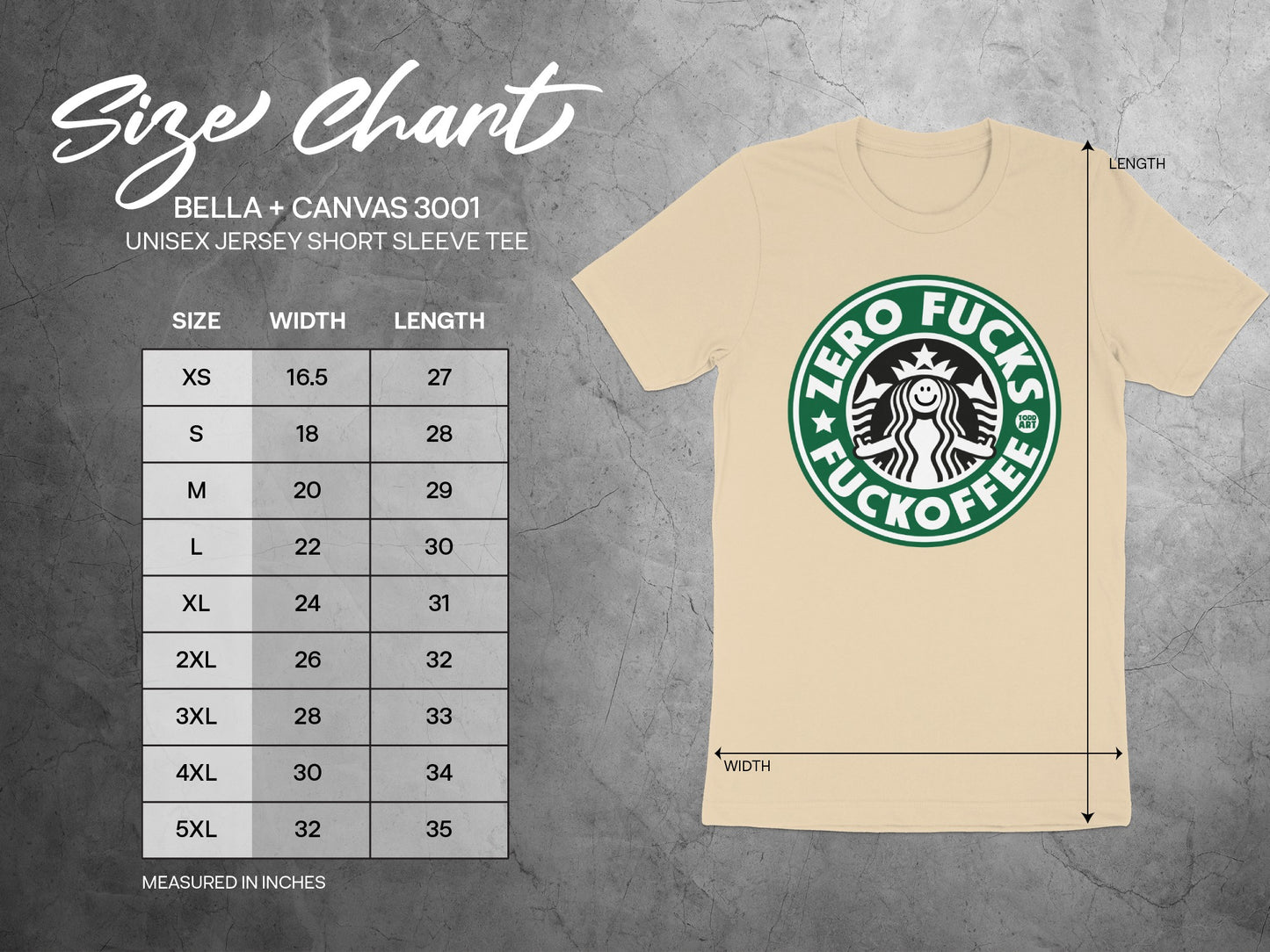 Zero Fucks Fuckoffee Short Sleeve Tee product