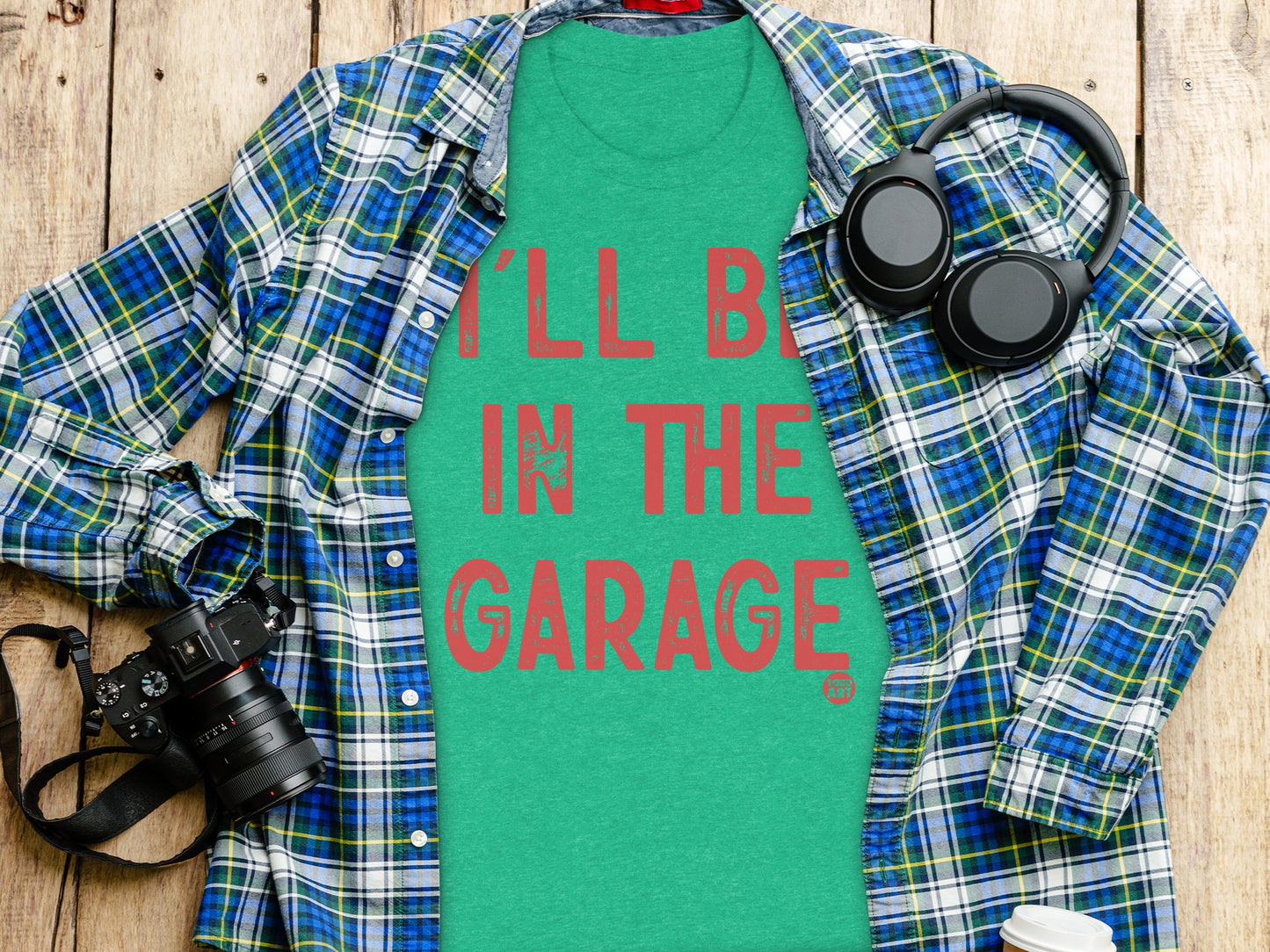 I'll Be in The Garage Graphic Tee product