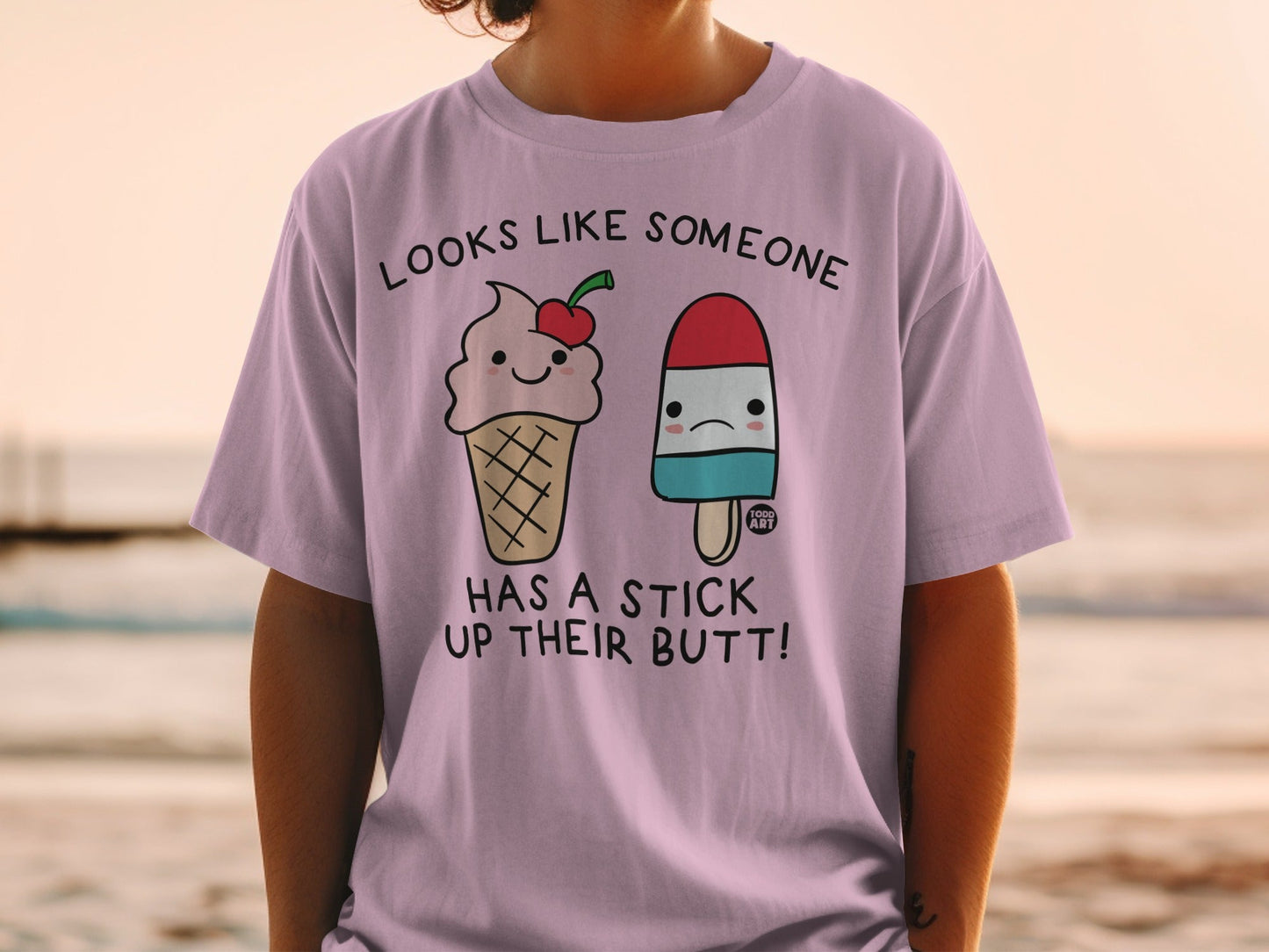 Looks Like Someone Has A Stick Up Their Butt shirt