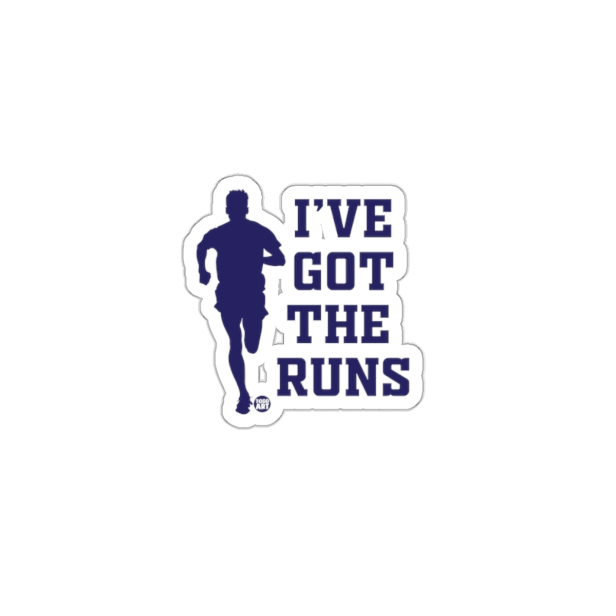 I've Got The Runs Runner Sticker for Runners