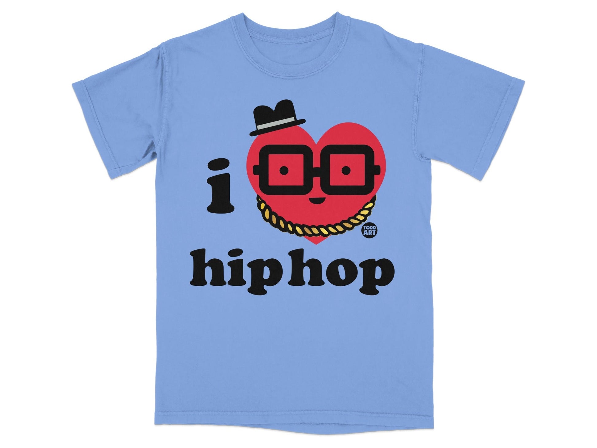 I Heart Hip Hop Graphic Tee Shirt Retro Style Product