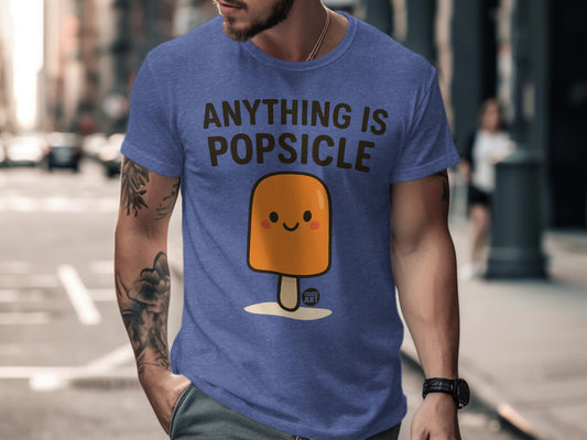 Anything is Popsicle Graphic T-shirt product type