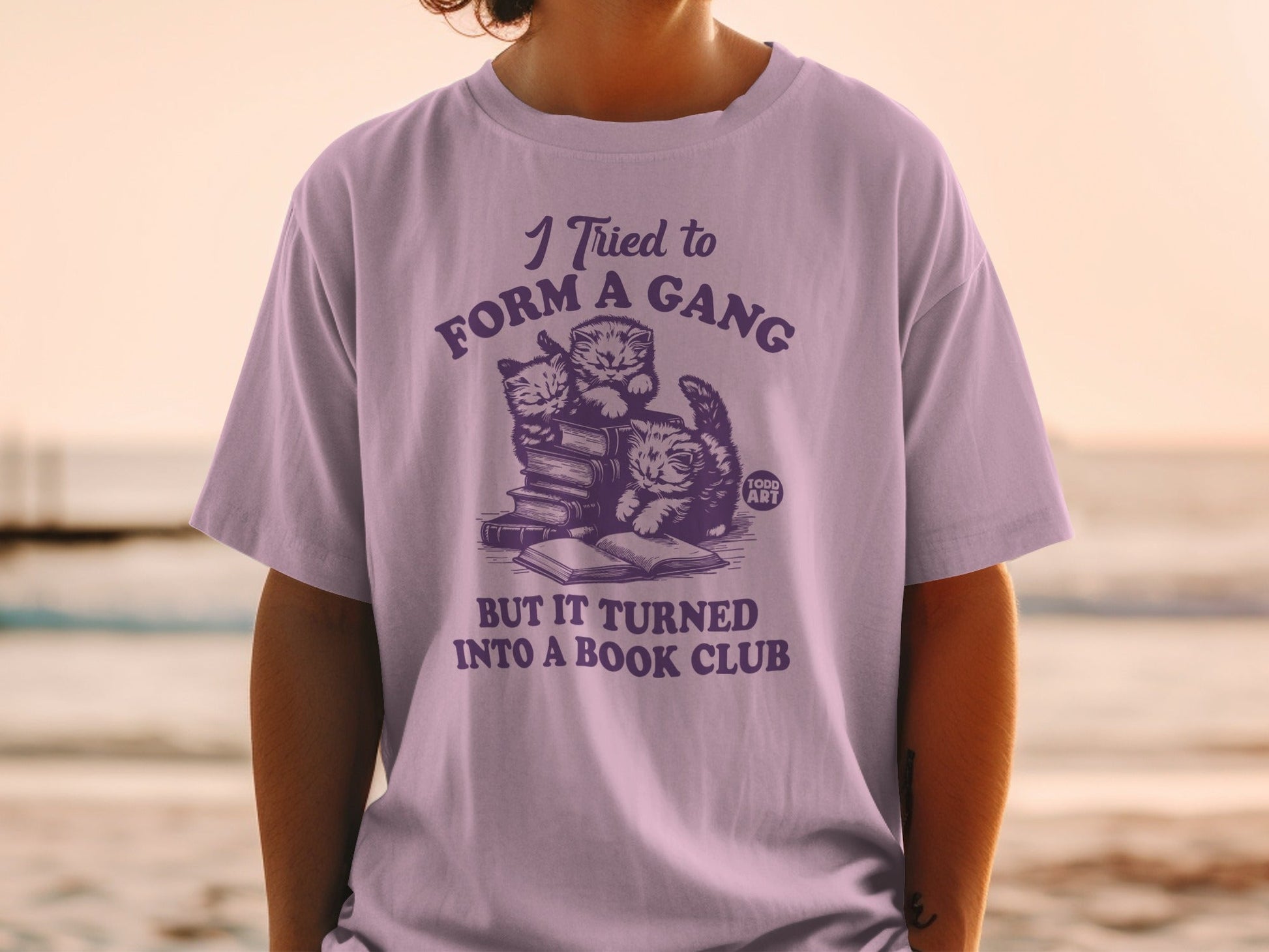I Tried to Form a Gang Book Club T-Shirt