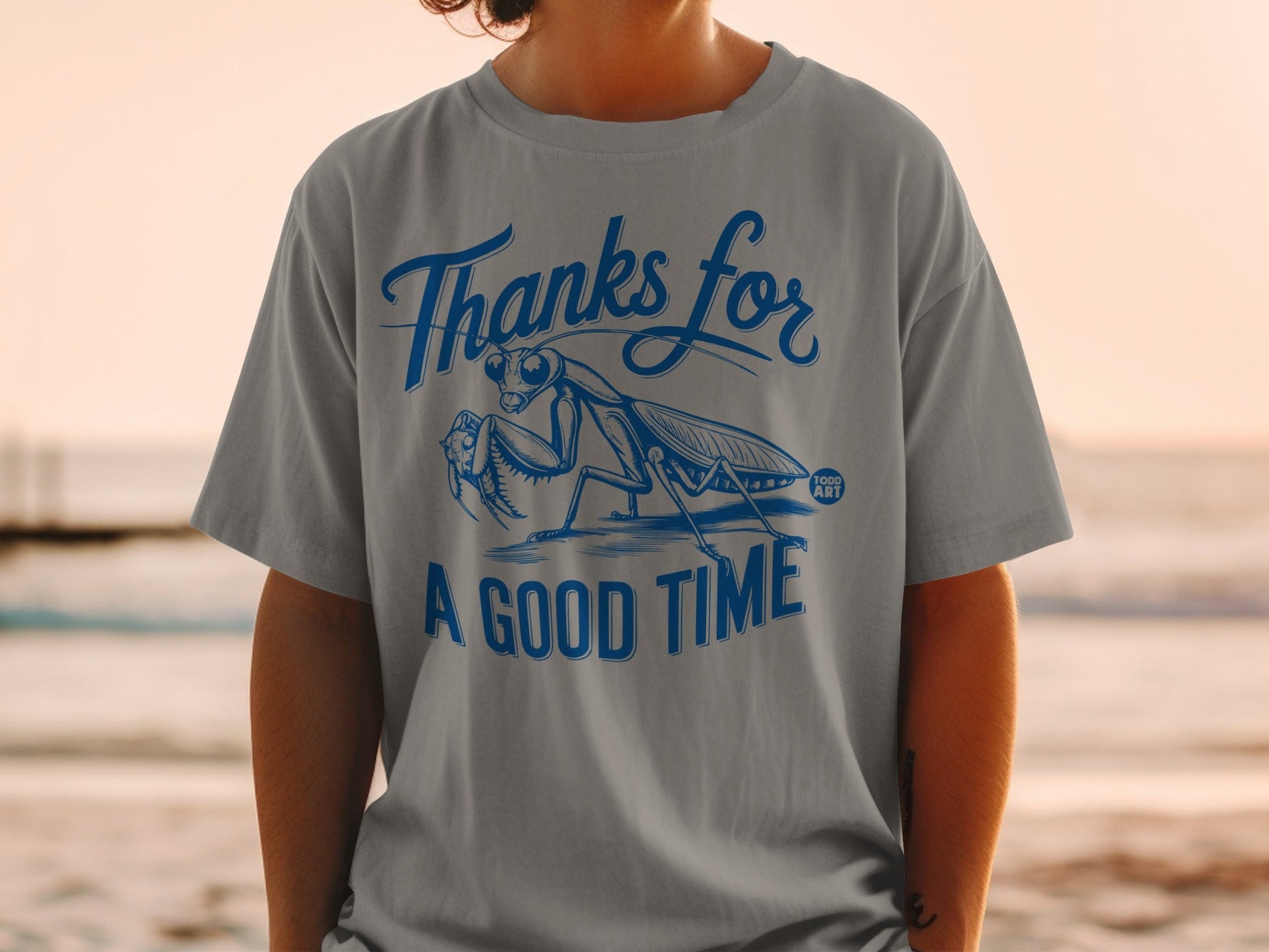 Thanks For A Good Time Printed T-Shirt