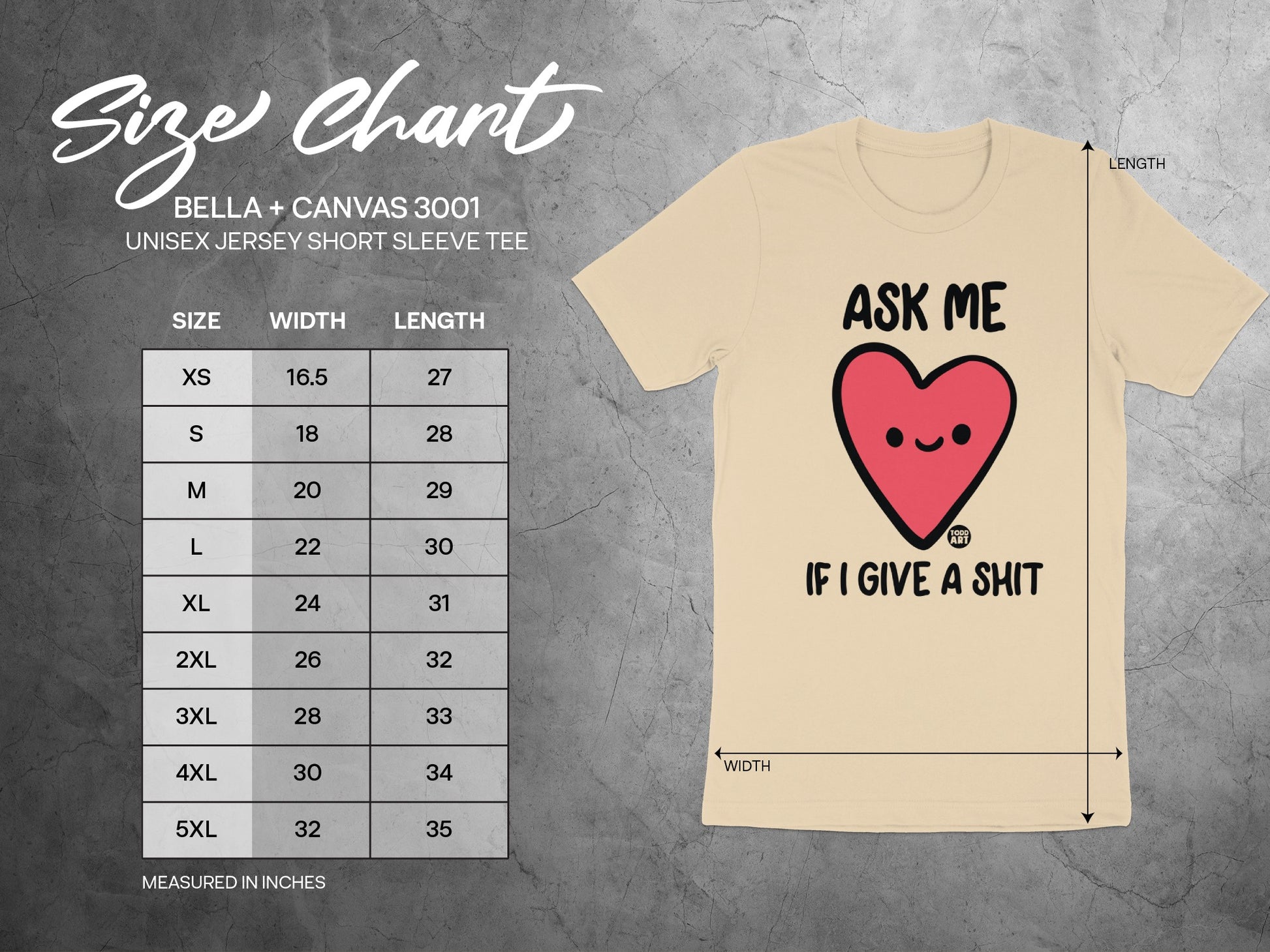 Ask Me If I Give a Shit Funny Graphic Tee