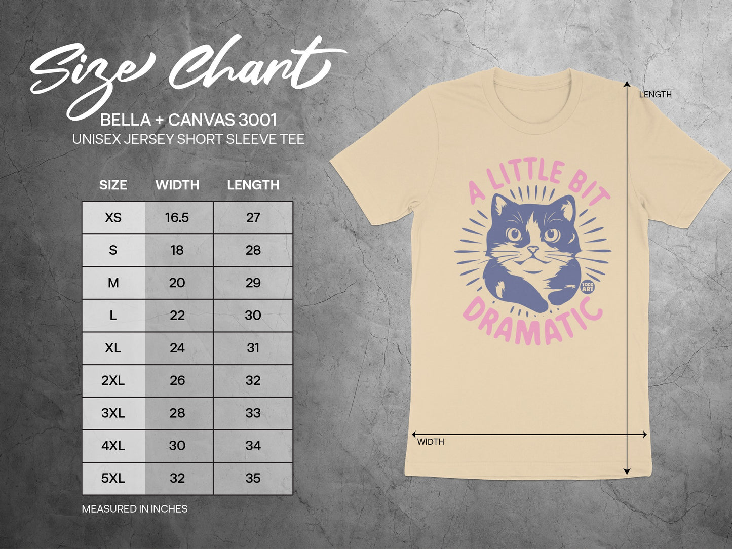 A Little Bit Dramatic Cat Graphic Unisex Jersey product