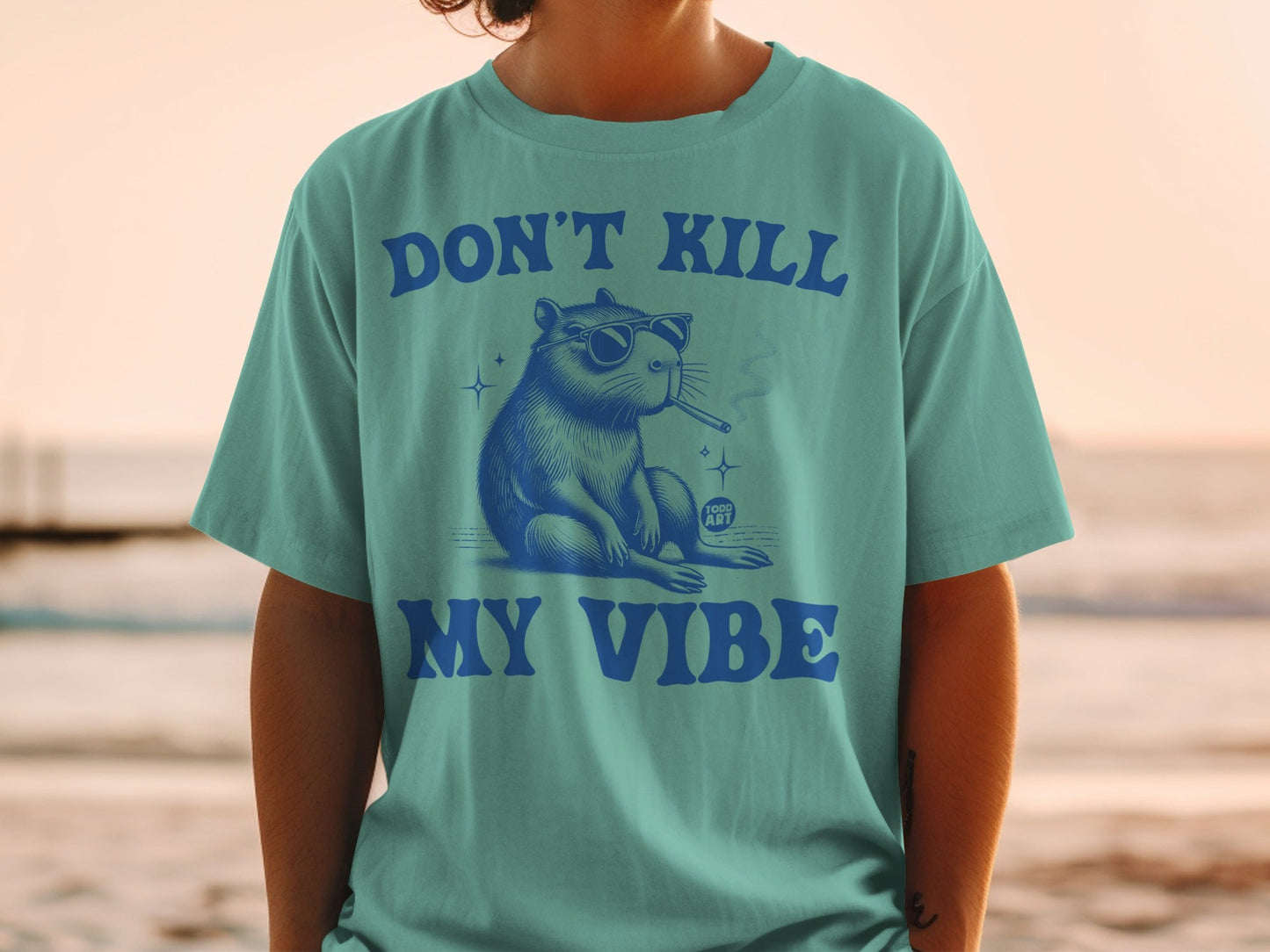 Don't Kill My Vibe Relaxed Fit T-Shirt