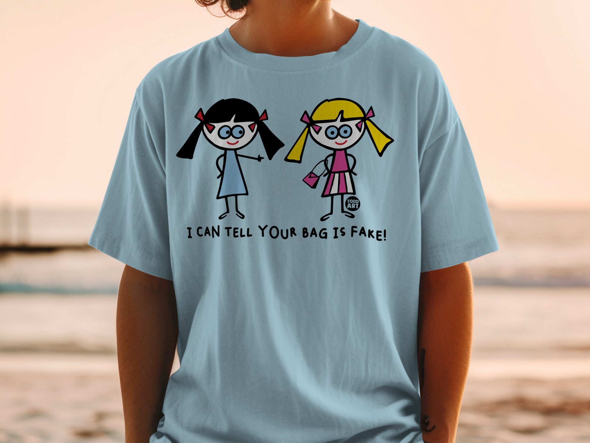 I Can Tell Your Bag Is Fake Funny Graphic Tee