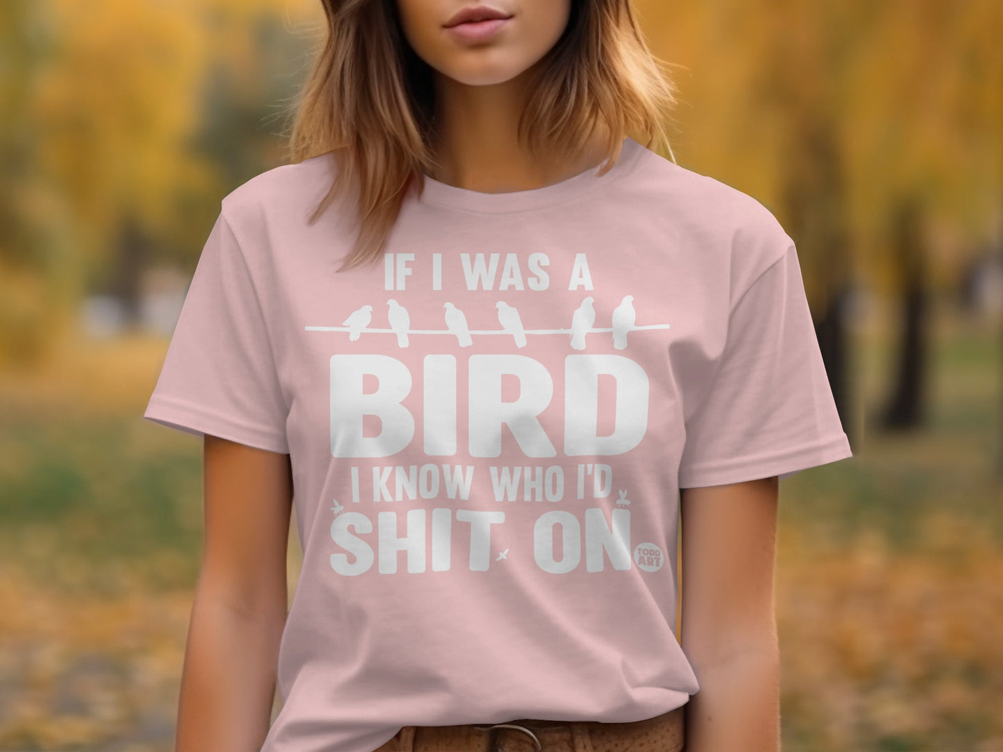 If I Was a Bird I Know Who I'd Shit On Shirt