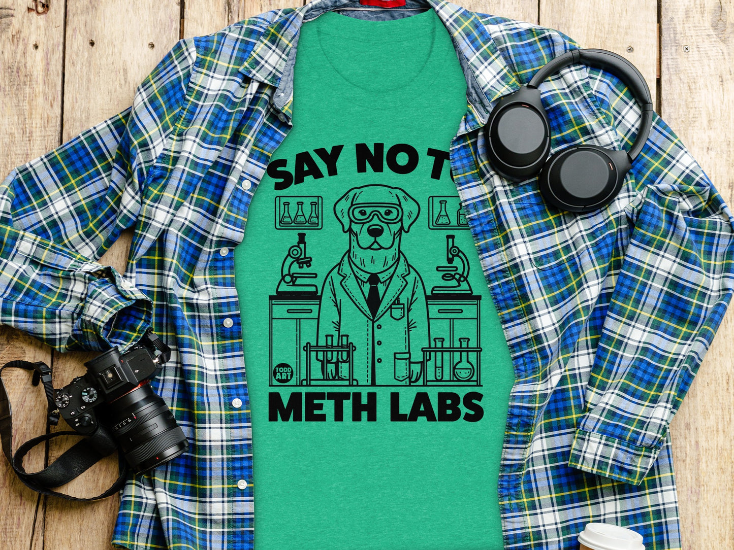Say No To Meth Labs Dog Shirt product
