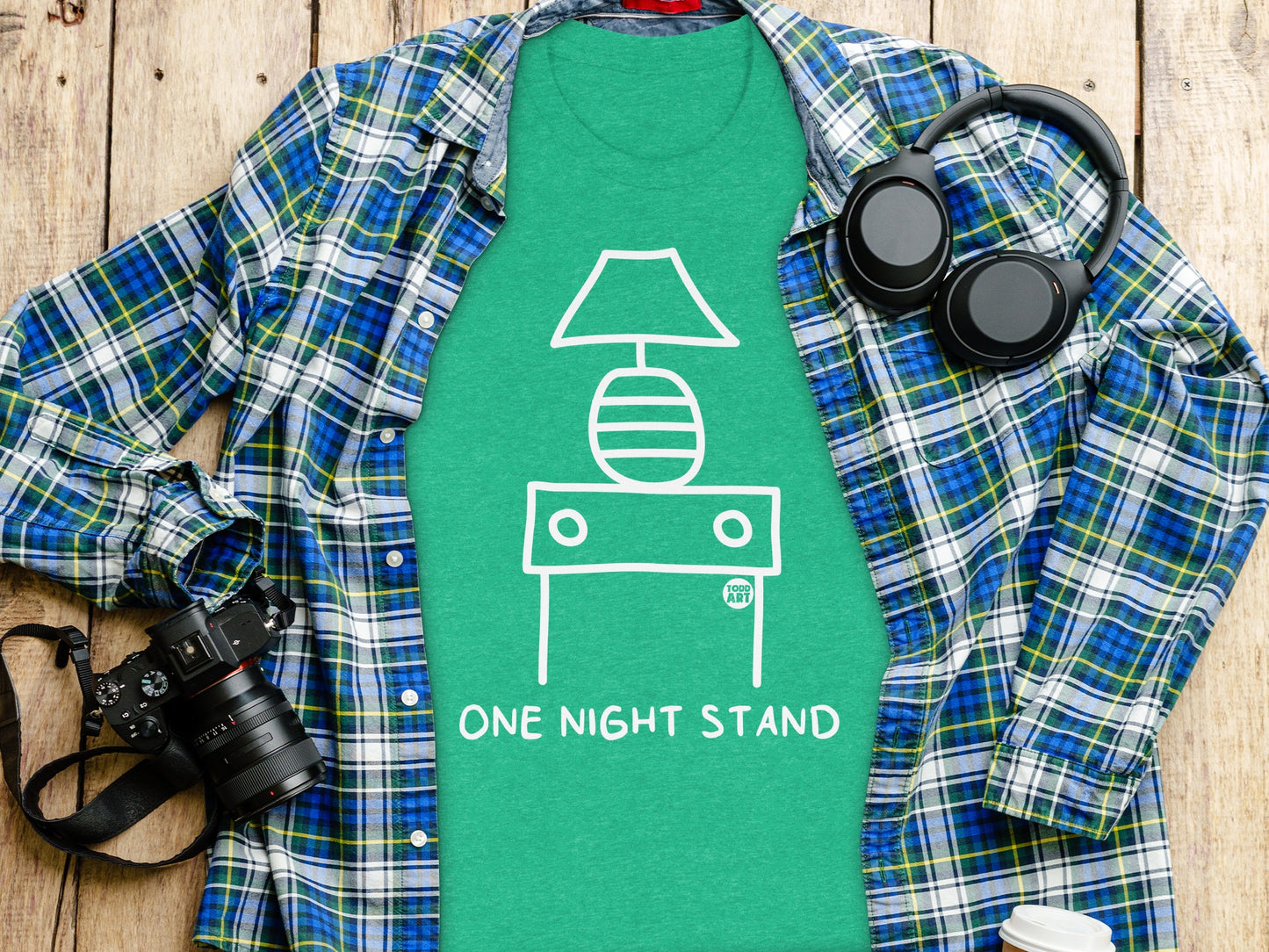 One Night Stand Lamp Featured on Shirt product