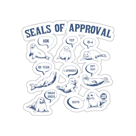 Seals of Approval Humorous Sticker Pack