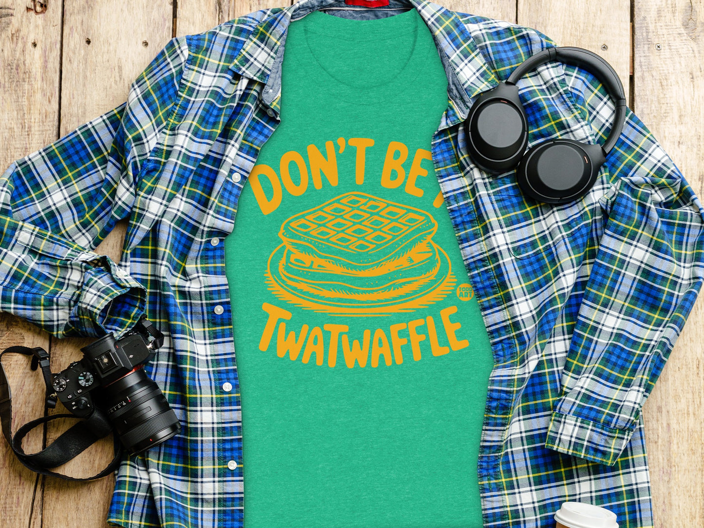 Don't Be Twatwaffle Graphic Tee Shirt product