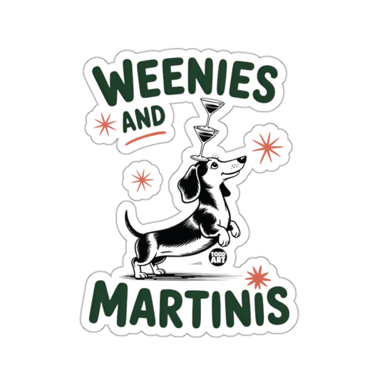 WEENIES AND MARTINIS DACHSHUND DOG LOVER product type