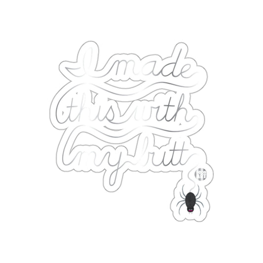 I made this with my butt funny sticker for laptop or car
