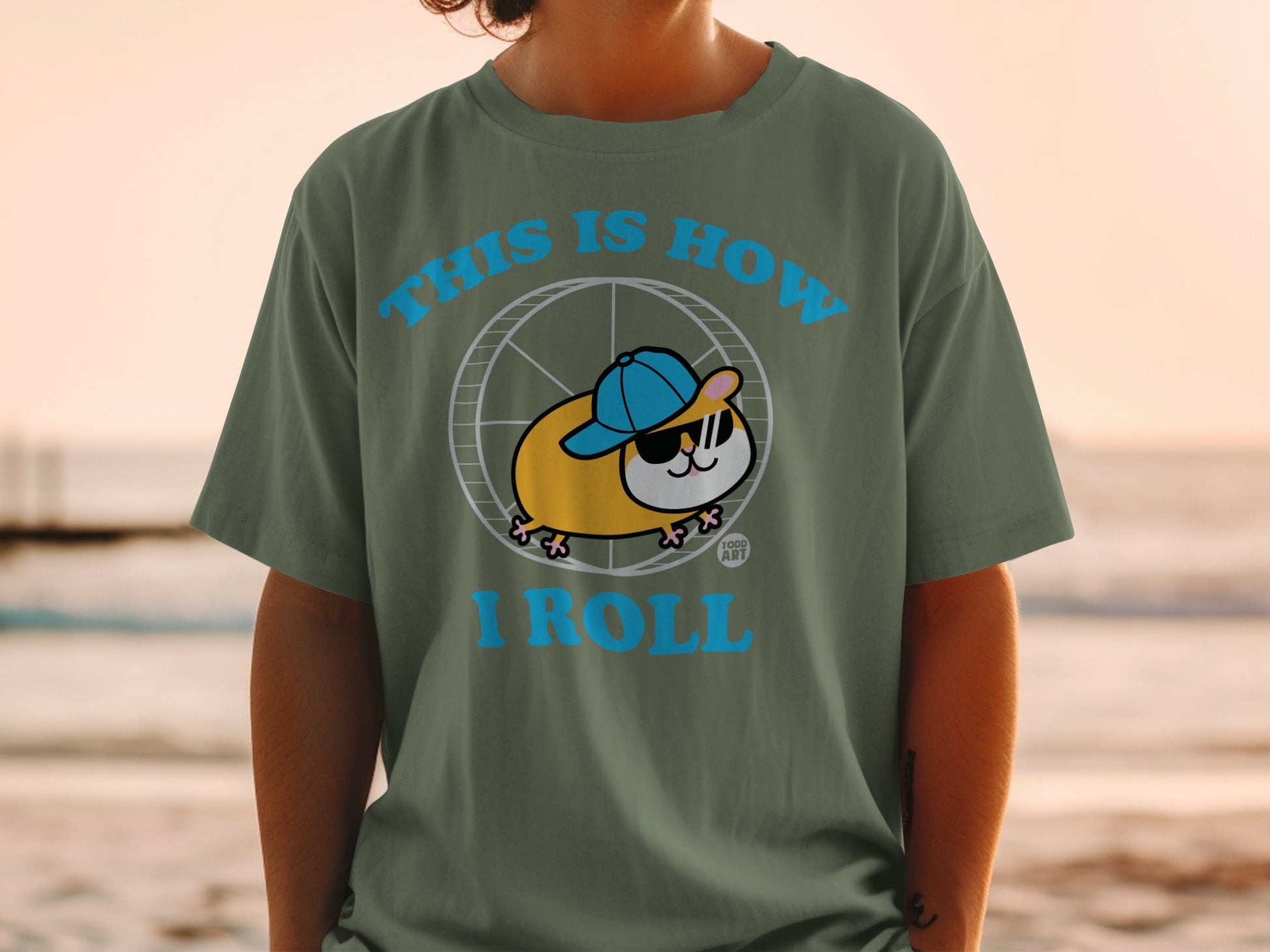 This is How I Roll Graphic T-Shirt Design