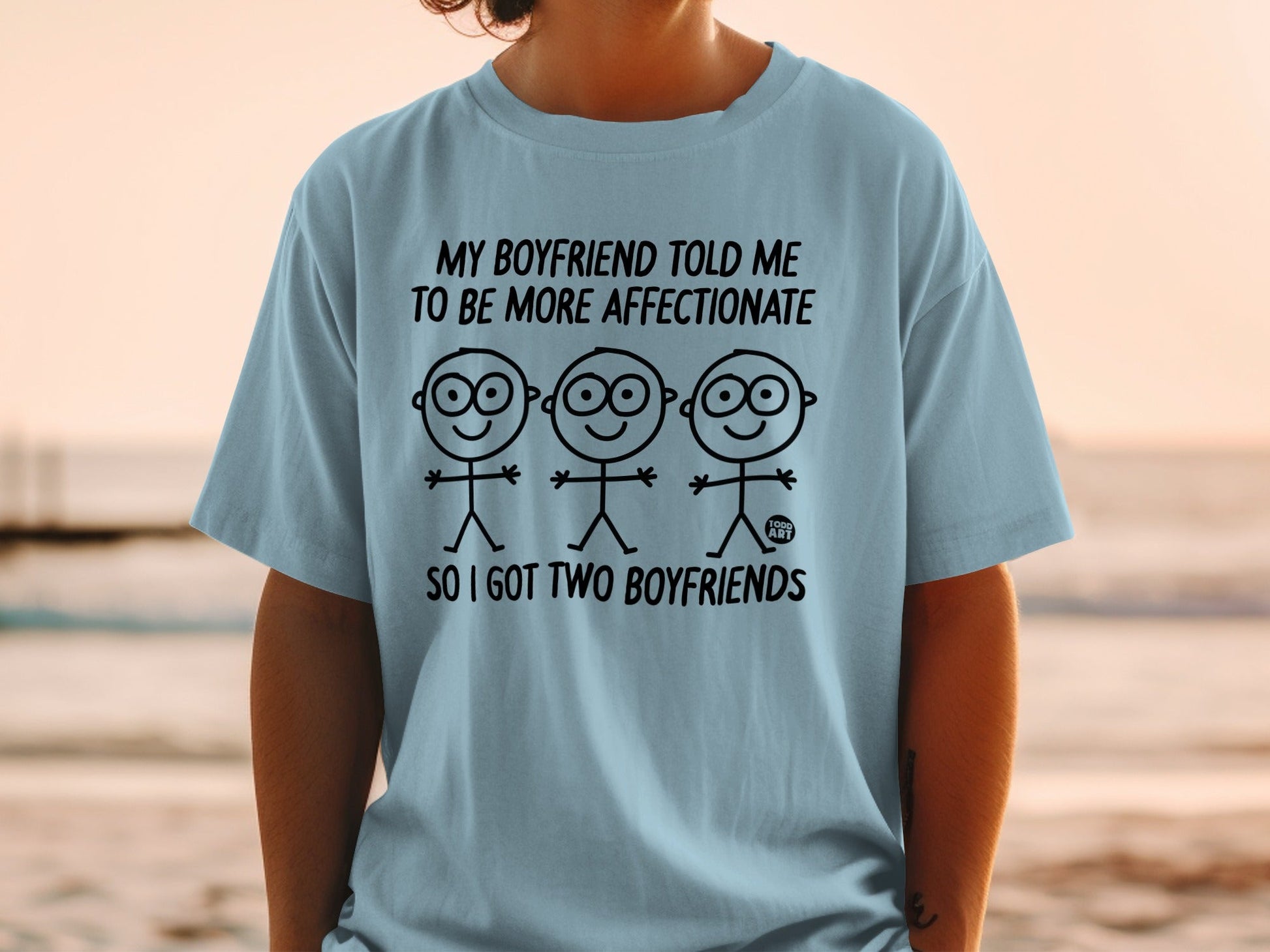 My Boyfriend Told Me To Be More Affectionate Shirt