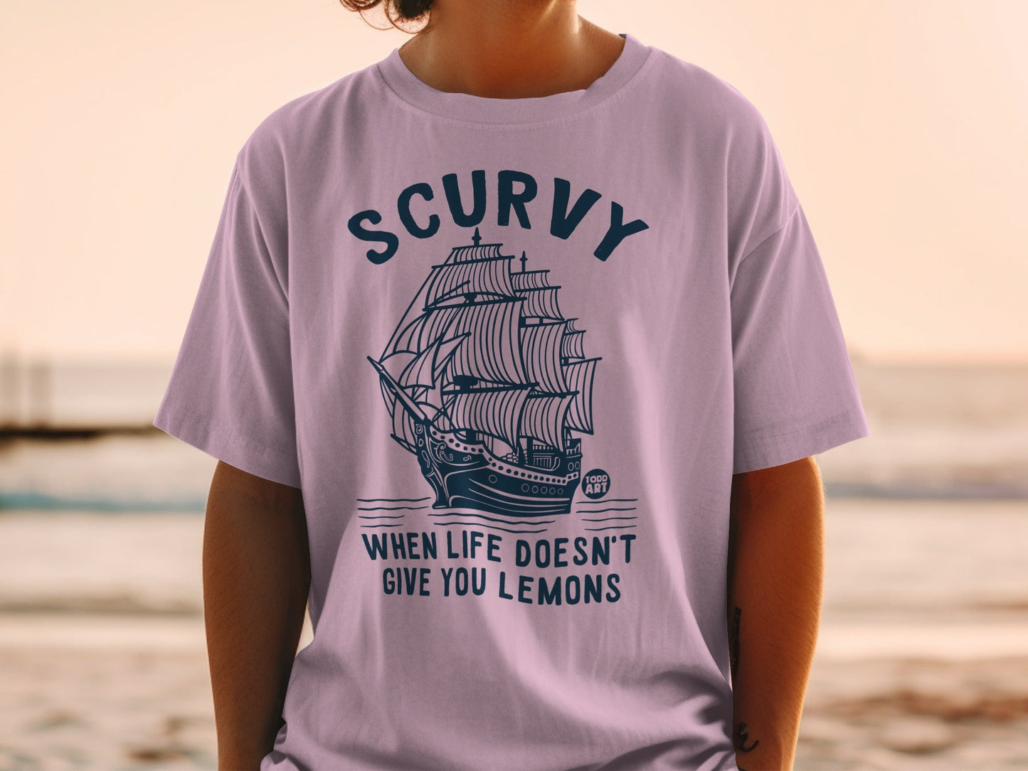 Scurvy When Life Doesn't Give You Lemons T-shirt