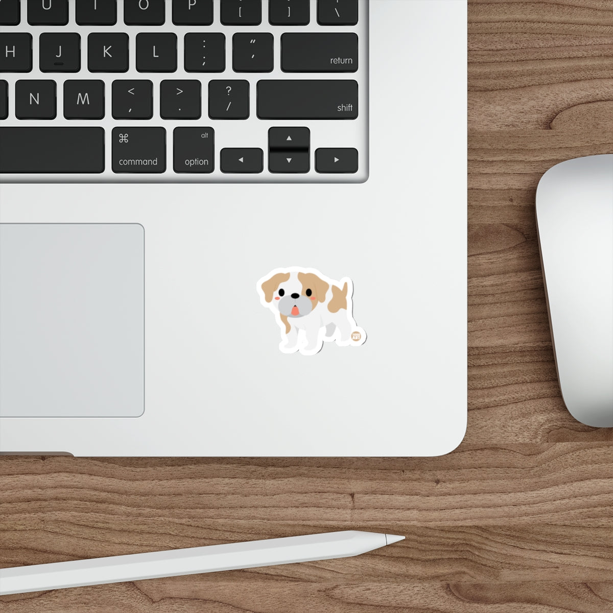 Cute Puppy Cartoon Sticker for Laptops and Notebooks