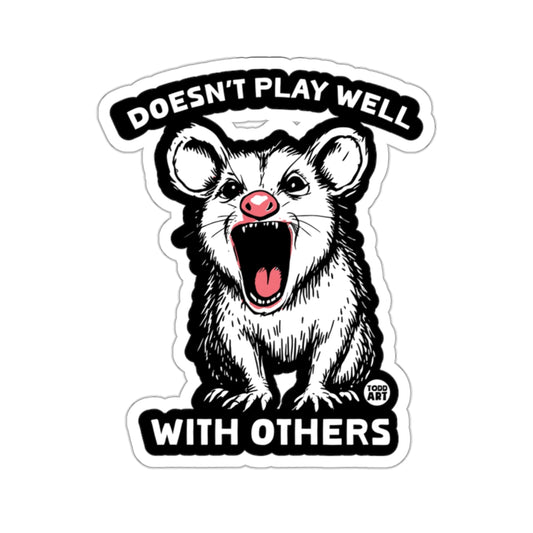 Grumpy Opossum Doesnt Play Well With Others product type