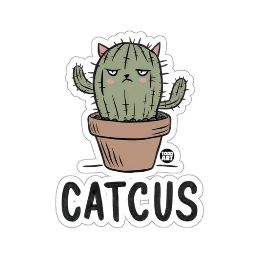 Todd Art Grumpy Catcus Cartoon Cactus Pot product type