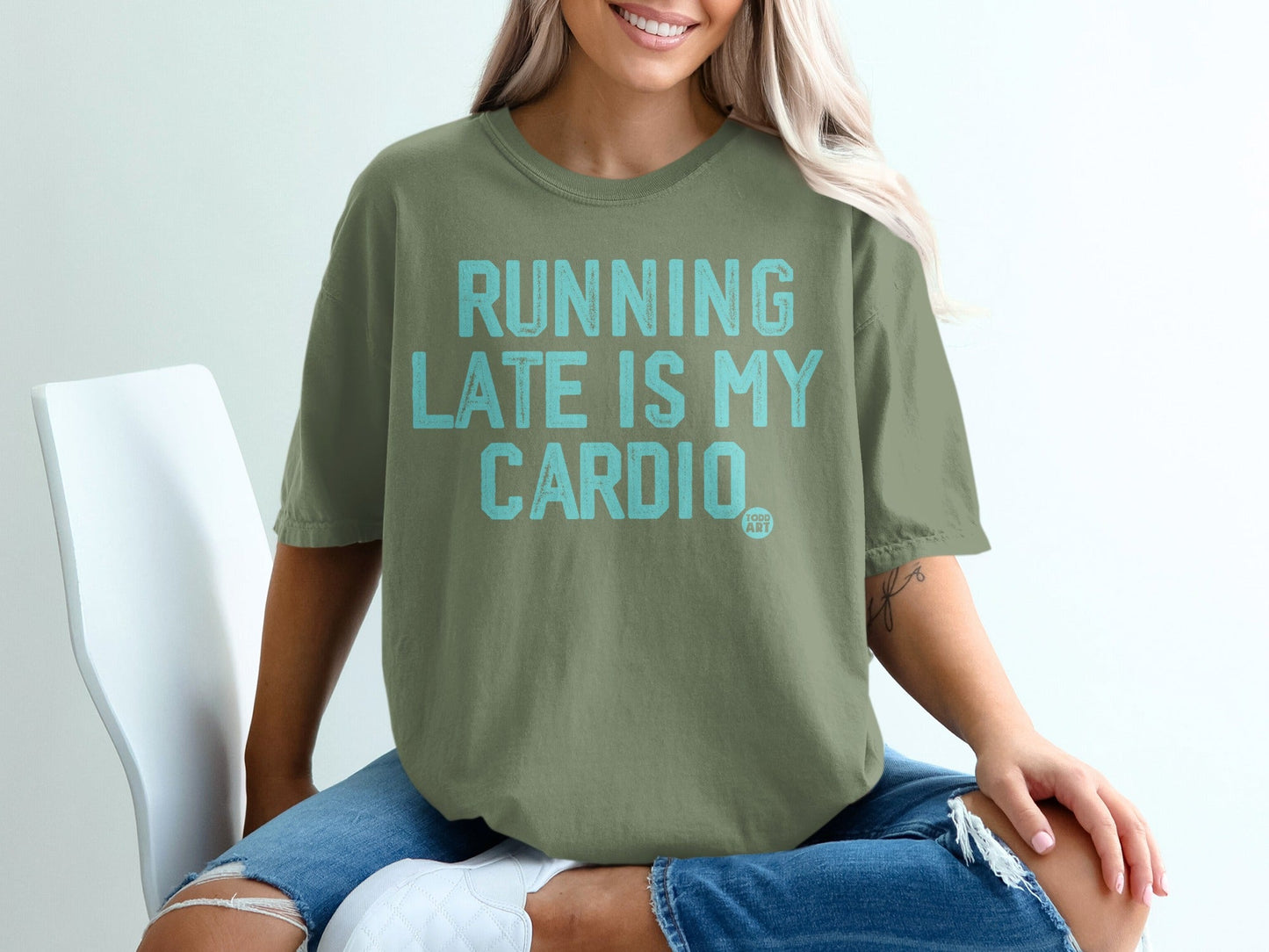 Running Late Is My Cardio Graphic T-Shirt