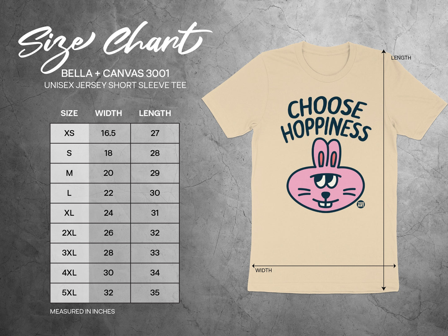Choose Hoppiness Bella Canvas 3001 Unisex Jersey Tee