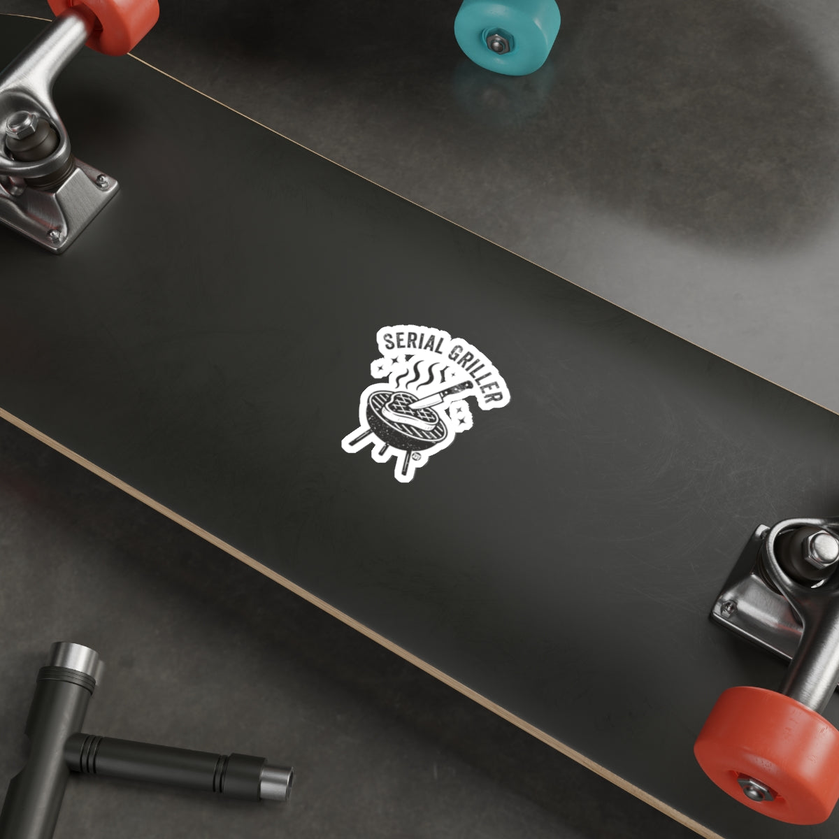 Serial Griller Skateboard Deck with Graphic Decal
