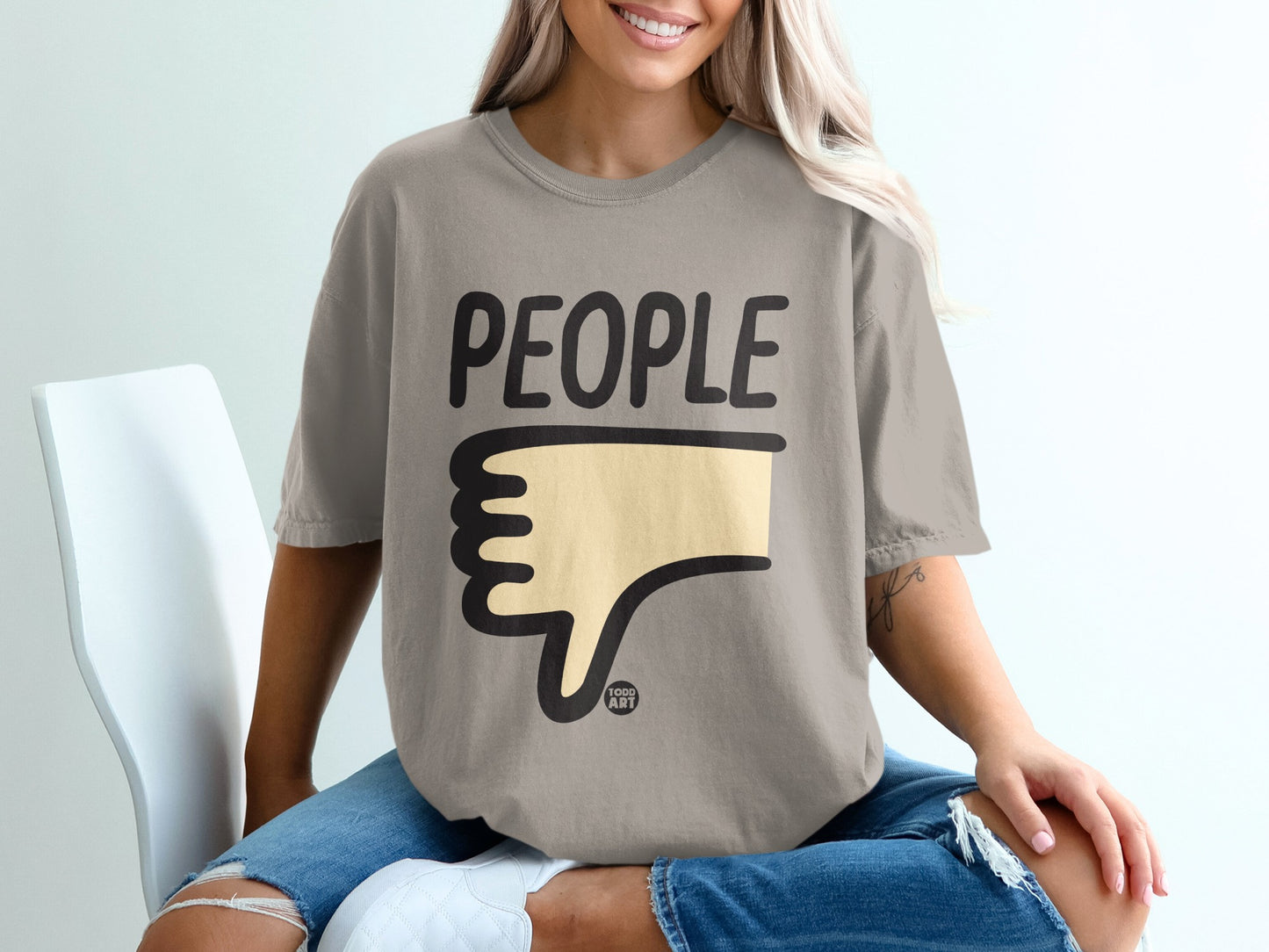 PEOPLE Thumbs Down Icon TODD ART Design product type