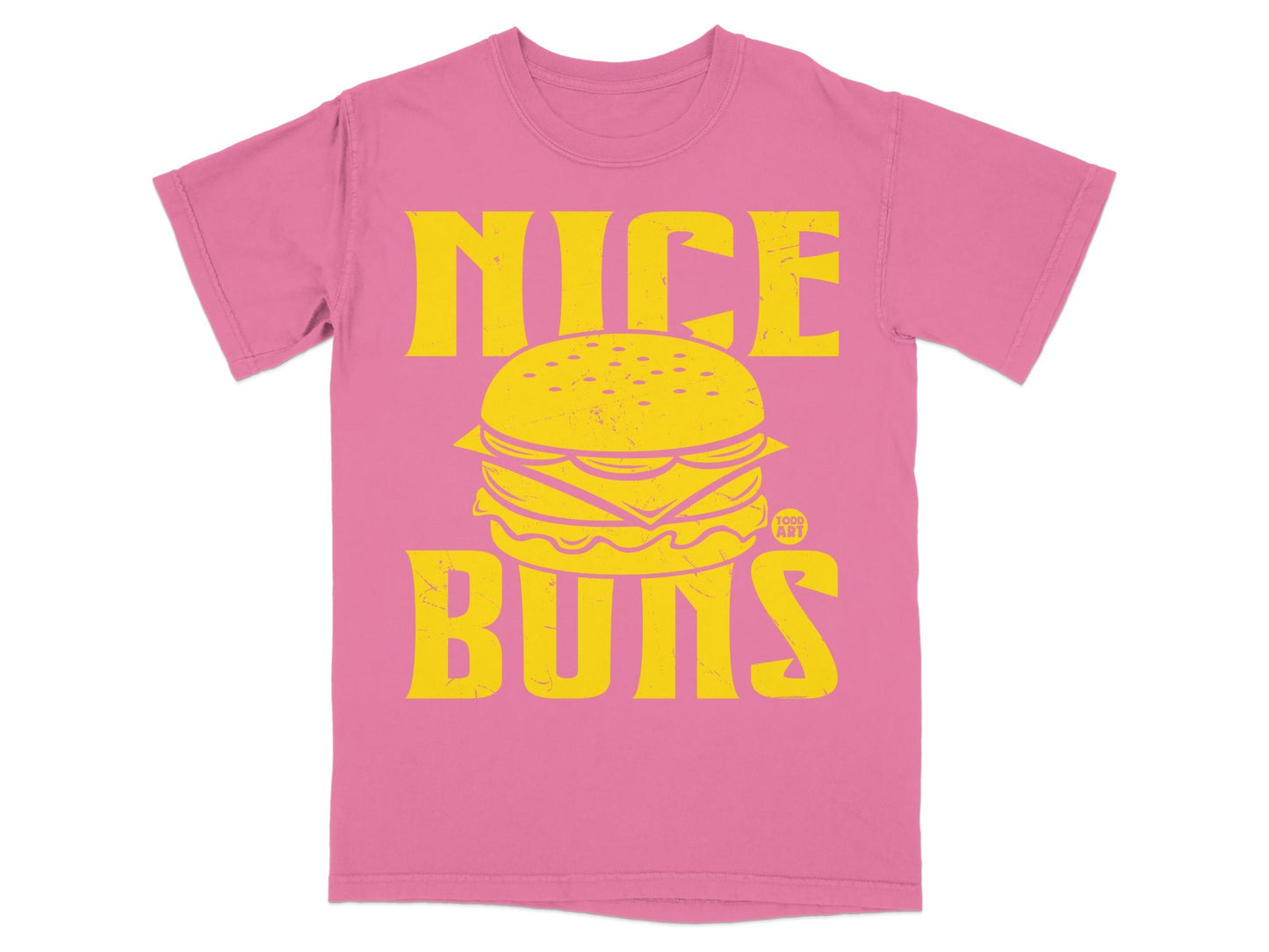 Nice Buns Burger Graphic T-shirt