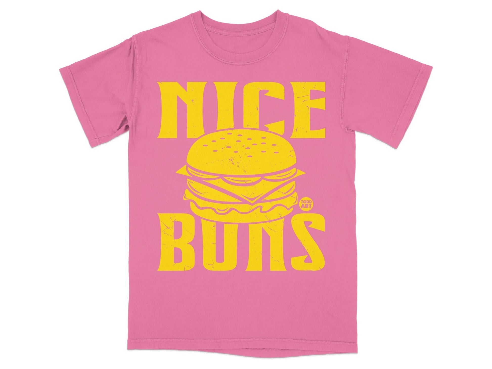 Nice Buns Burger Graphic T-shirt