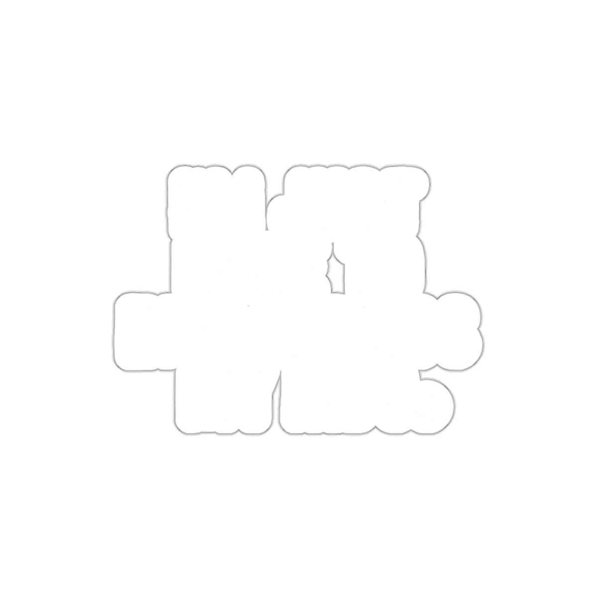 I'm Just Here To Establish My Alibi sticker