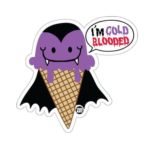 Cute Vampire Ice Cream Cone Cold Blooded Character product type