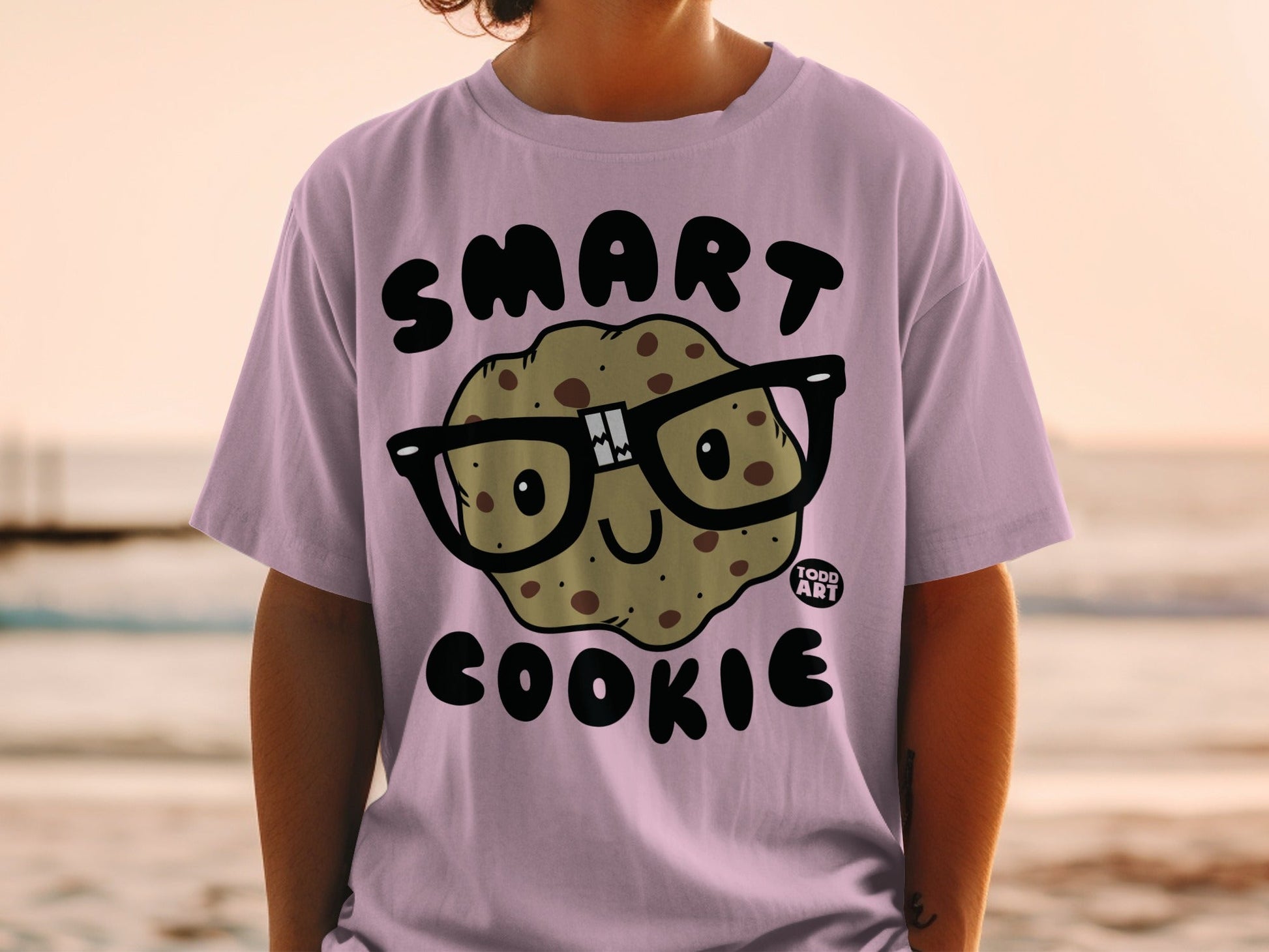 Smart Cookie Cute Humorous Graphic T-Shirt