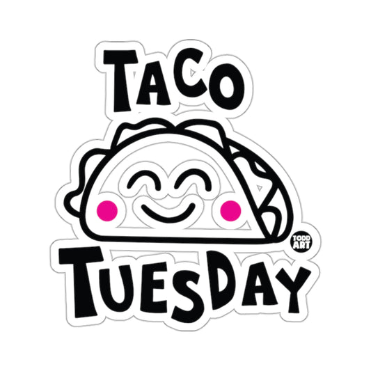 Taco Tuesday Happy Smiling Cartoon Taco Todd Art product type