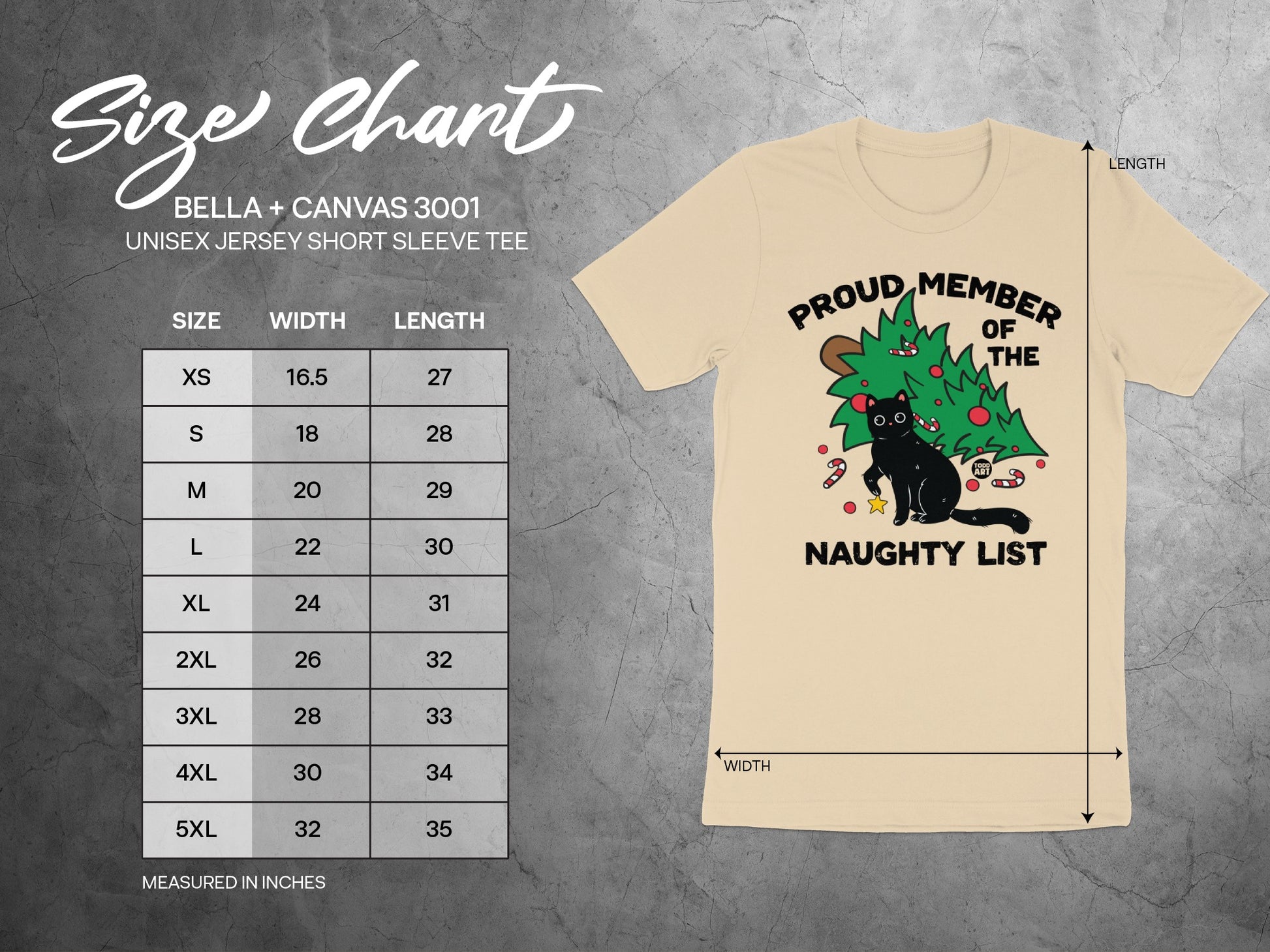 Proud Member of The Naughty List Graphic Tee