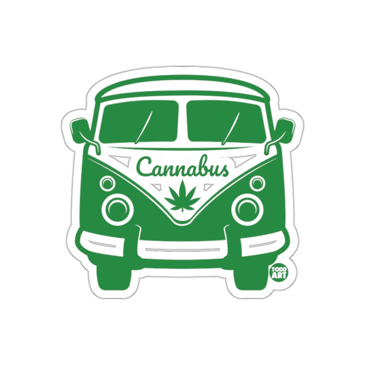 Cannabus Van Design Sticker for Unique Decor