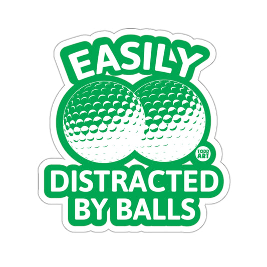 Easily Distracted By Balls Golf Humor Todd Art product type