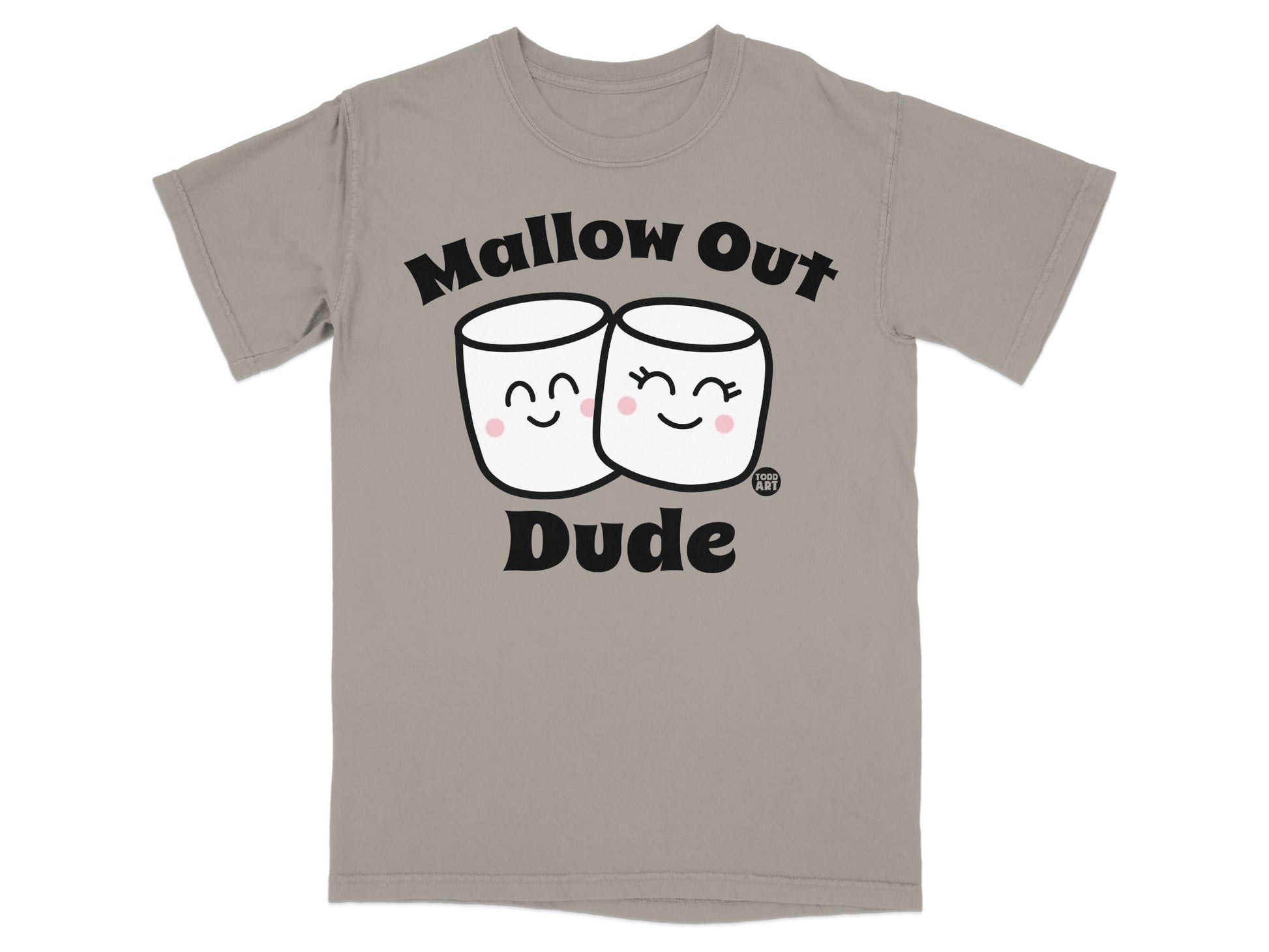 Mallow Out Dude Funny Graphic Tee for Casual Wear