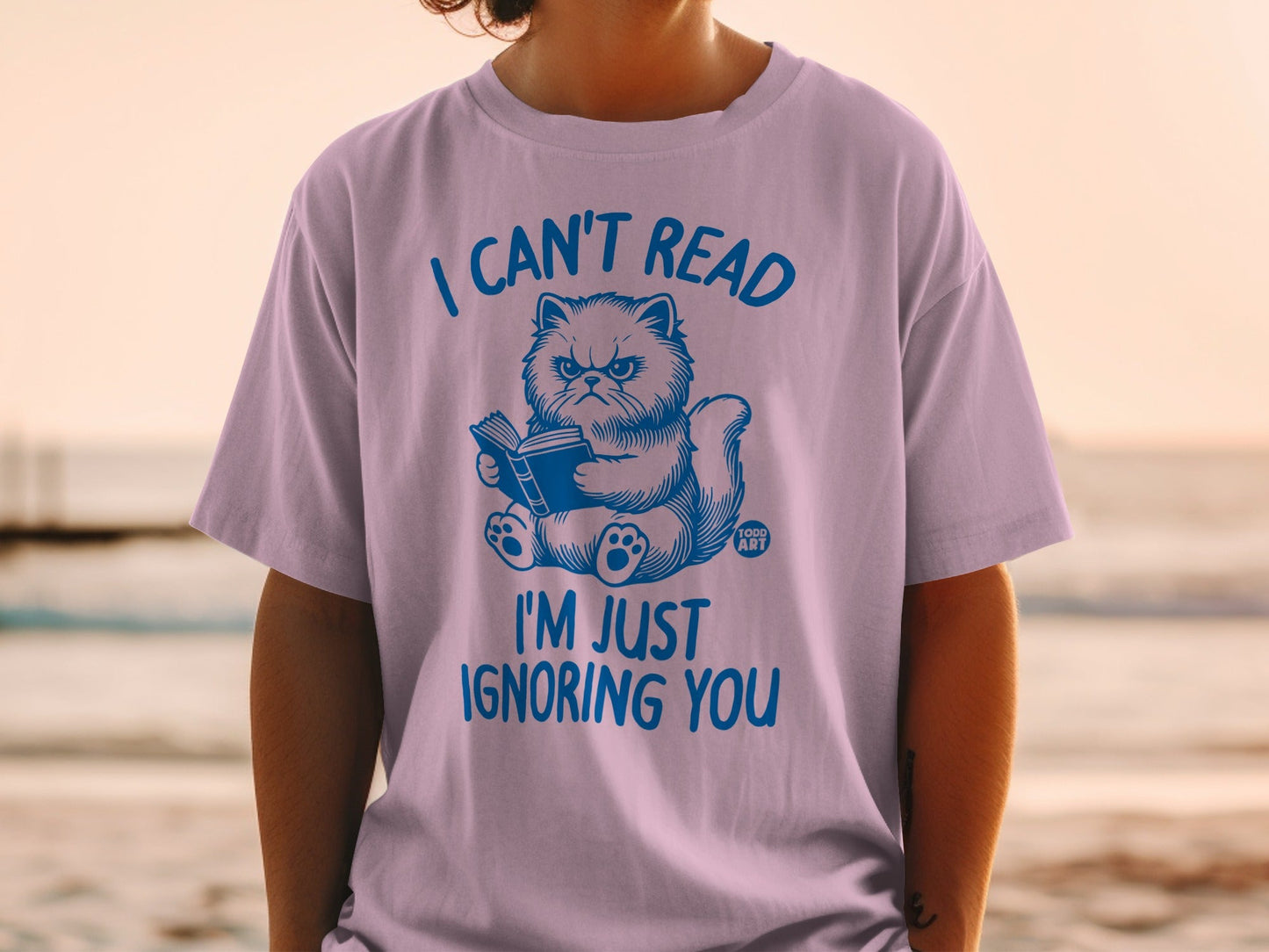 I Can't Read I'm Just Ignoring You Graphic T-Shirt