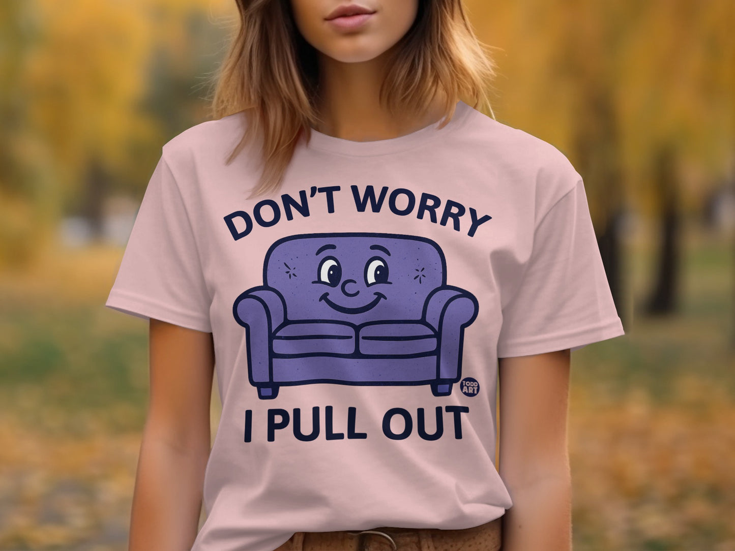 Don't Worry I Pull Out Funny Graphic T-Shirt product