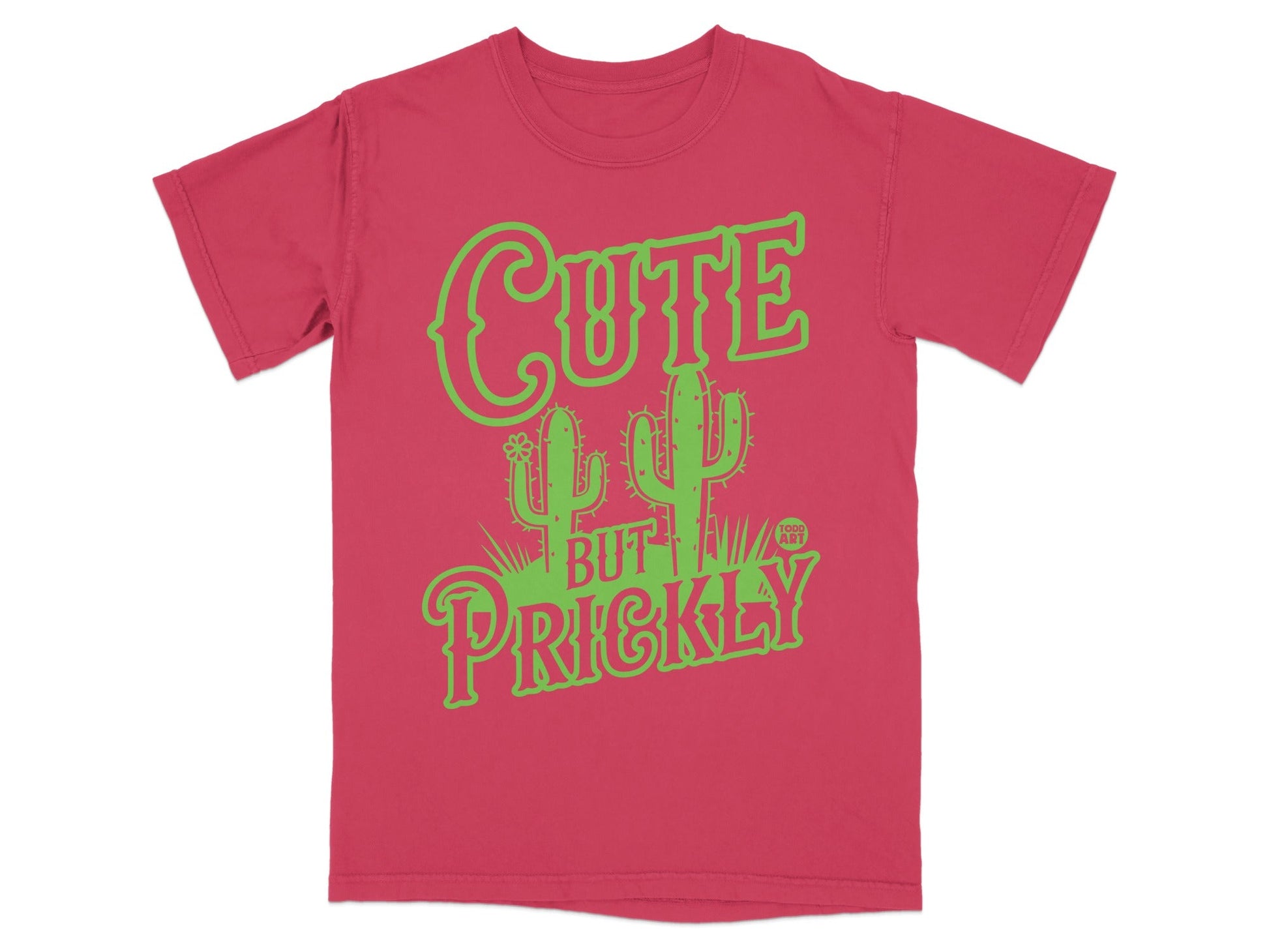 Cute But Prickly Cactus Graphic T-Shirt Apparel
