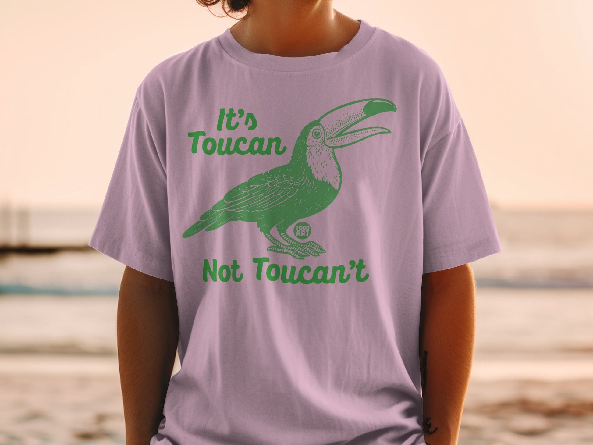 It's Toucan Not Toucan't Funny Bird Graphic T-Shirt