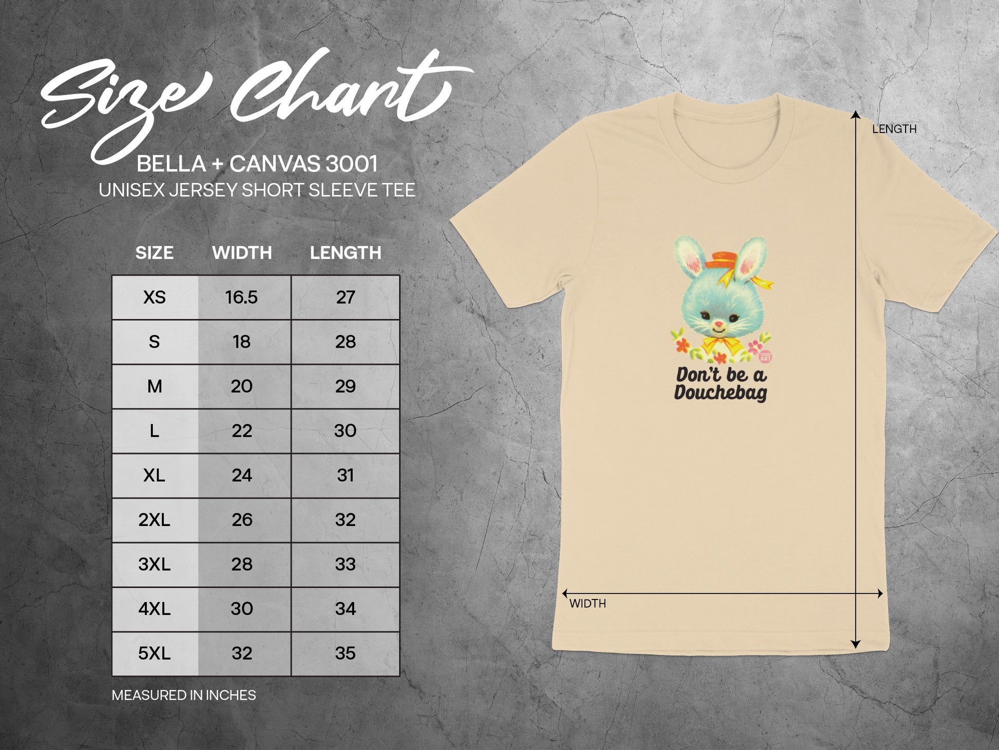 Don't Be a Douchebag Bunny Unisex Shirt