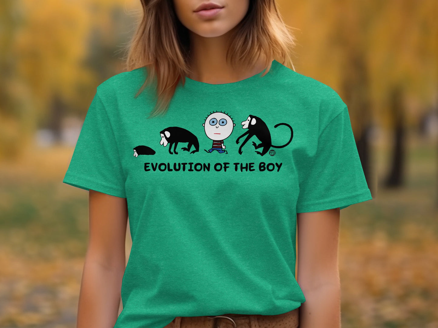 Evolution Of The Boy Graphic T-shirt