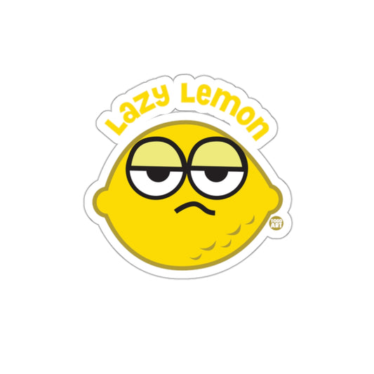 Lazy Lemon Sticker - Fun and Quirky Design Sticker