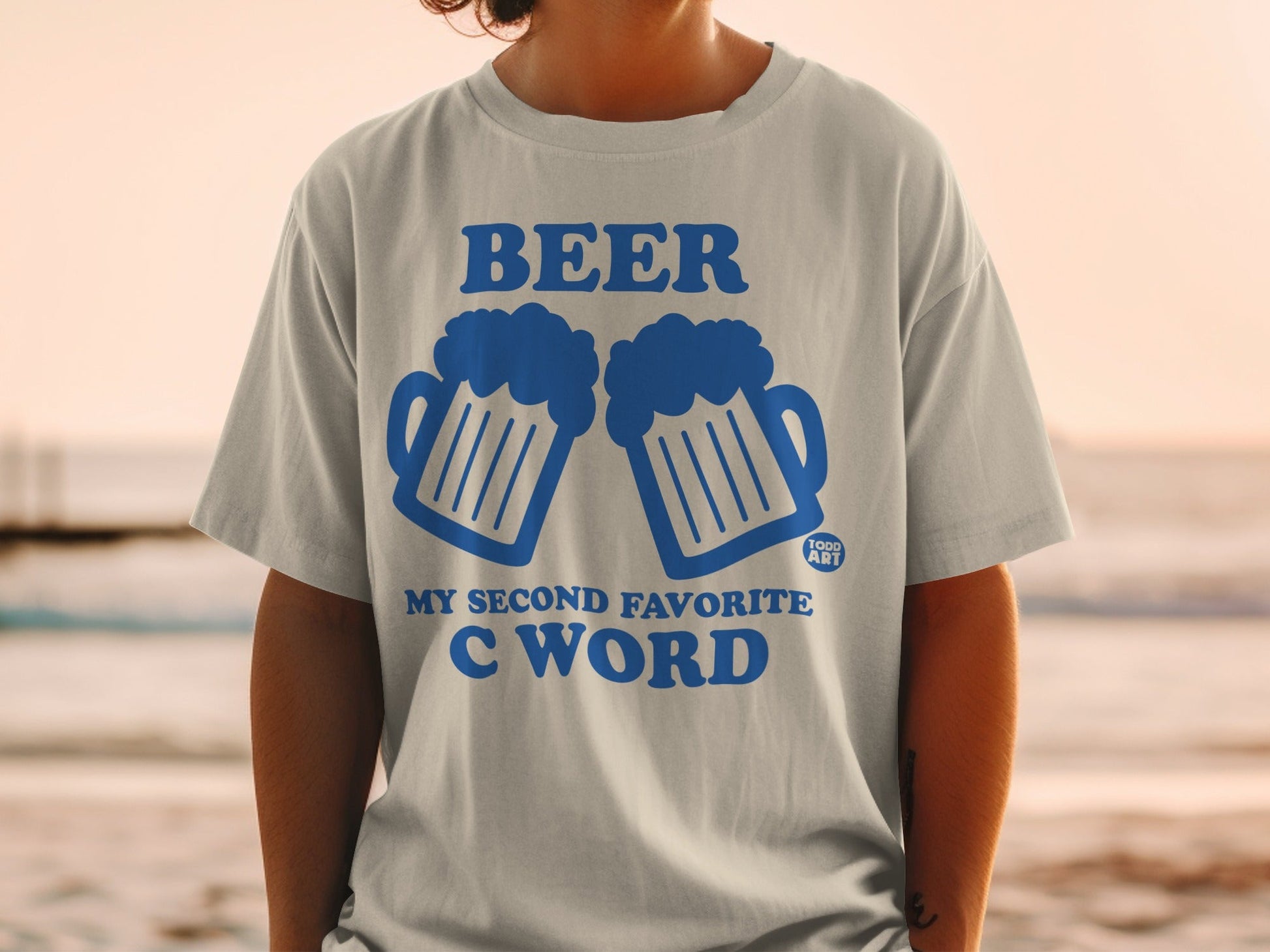 Beer My Second Favorite C Word Graphic Tee