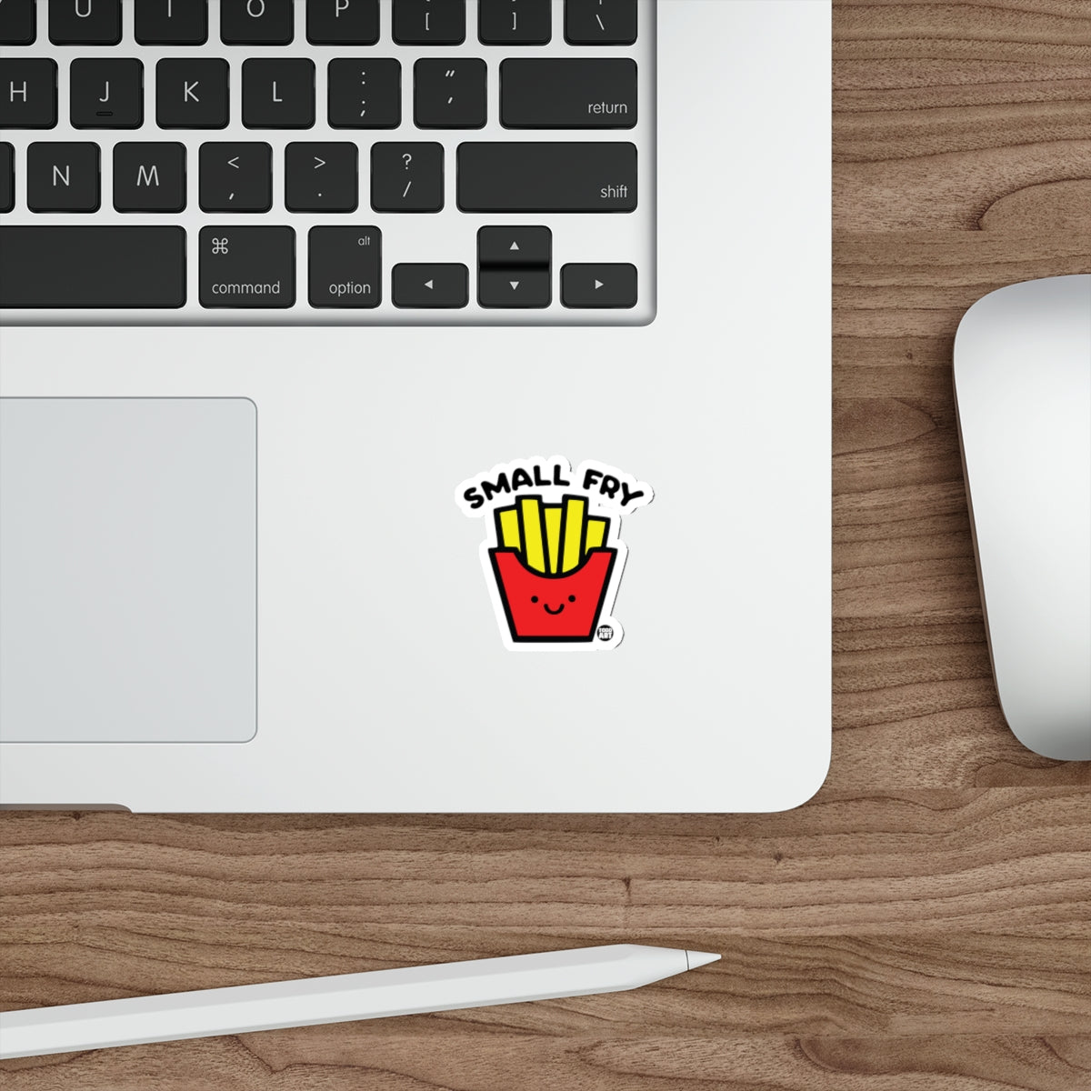 Small Fry Happy French Fries Sticker for Laptops and More