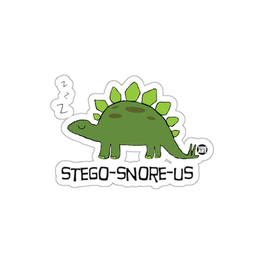 Stego-Snore-Us Dinosaur Sleepy Design Sticker